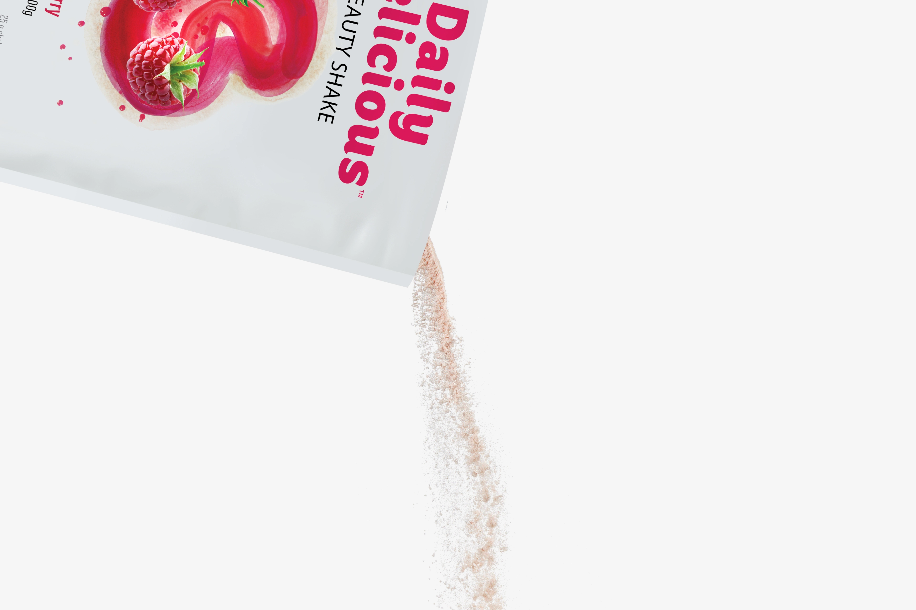 Daily Delicious Beauty Shake o smaku malinowym