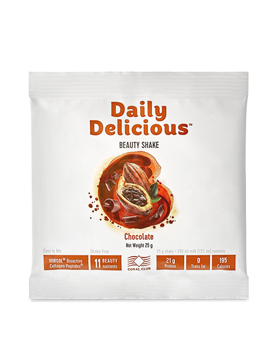 Daily Delicious Beauty Shake o smaku czekoladowym